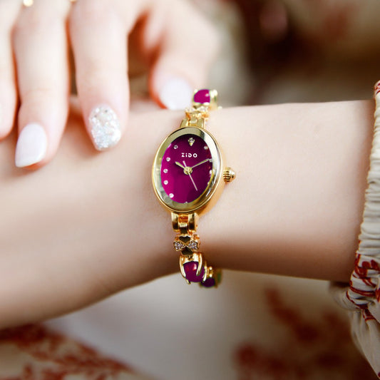Fashionable girls' watch with sleek design

