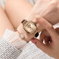 Round dial watch with modern design – Femina