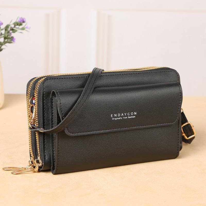Brown faux leather shoulder bag – latest design 2025