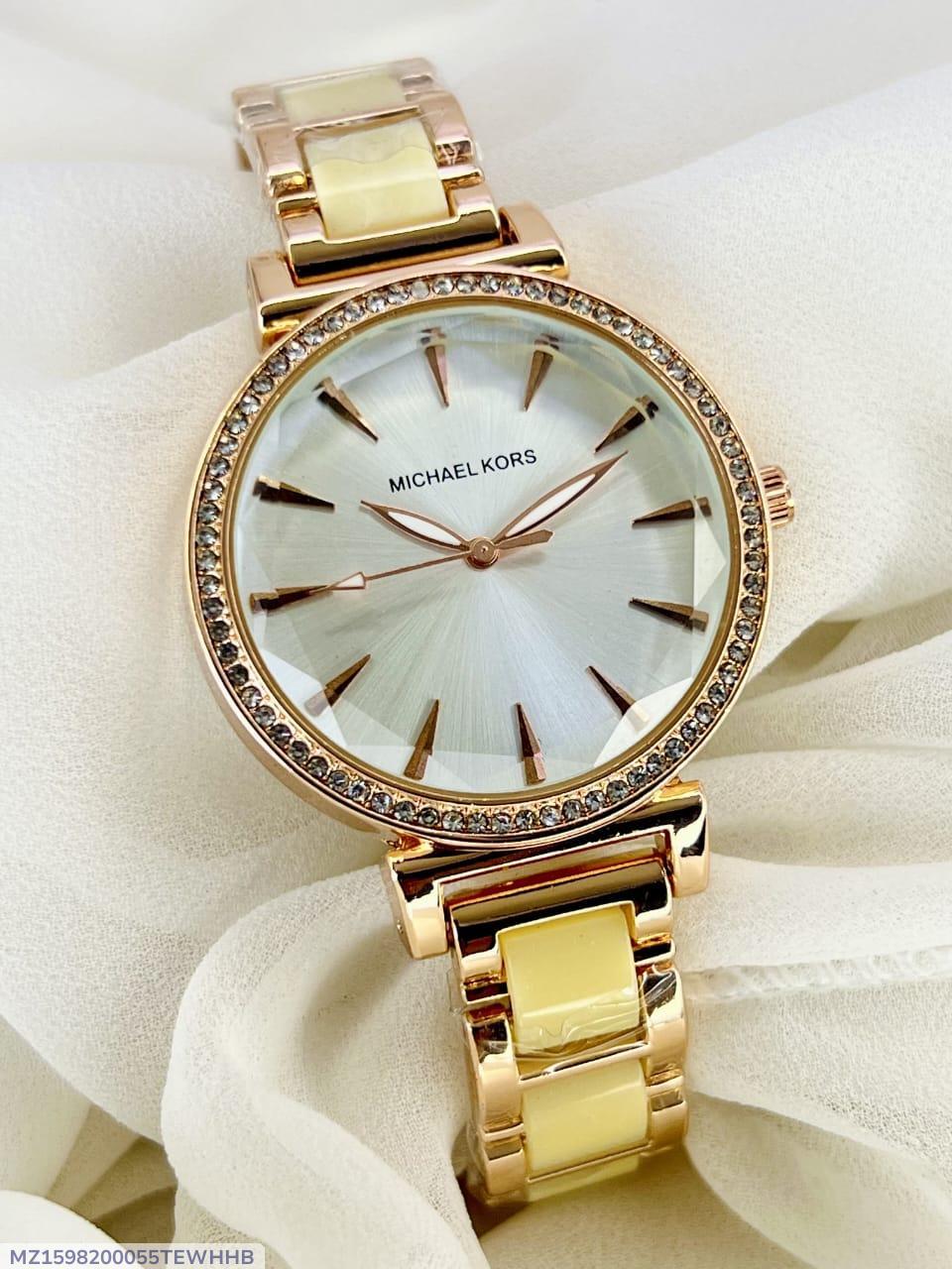 Golden ladies watch for formal occasions – Femina