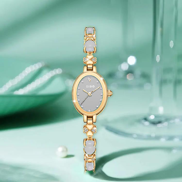Fashionable girls' watch with sleek design
